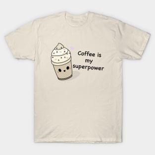 Kawaii Coffee T-Shirt T-Shirt